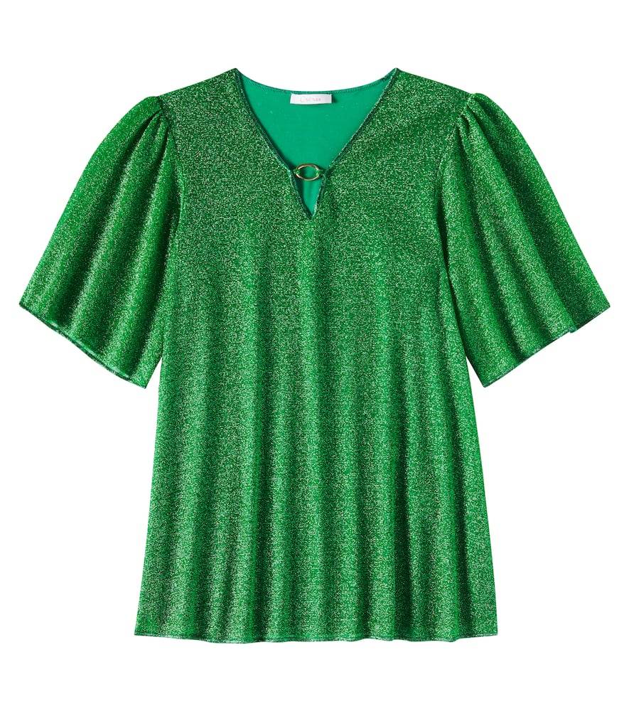 OsÃ©ree Kids LumiÃ¨re lamÃ© beach dress
