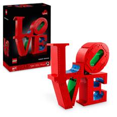 Lego Lego Art Love Home Decor Set For Adults 31214