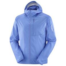 Salomon Bonatti Cross Full Zip Hoodie Löparjacka Herr Storlek XXL Färg blå