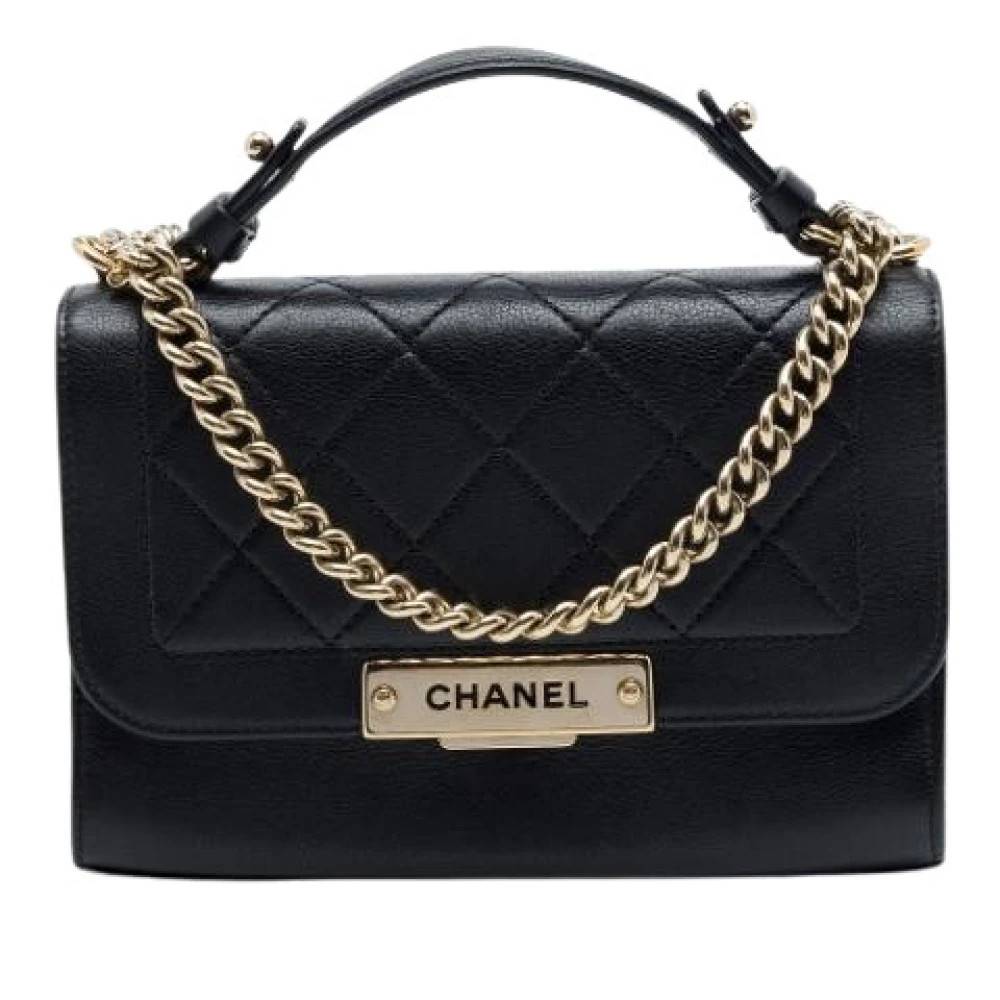 Chanel Vintage - Pre-owned Click Flap Handväska Vintage - Dam - ONE Size - Läder