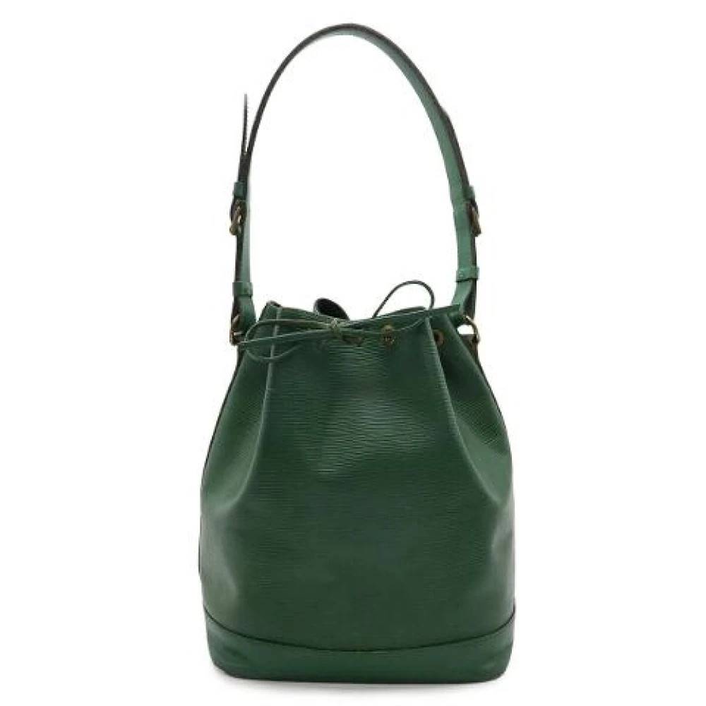 Louis Vuitton Vintage Pre-owned Noe Epi Skuldertaske - Vintage - Dame - Grøn - ONE SIZE - Uld