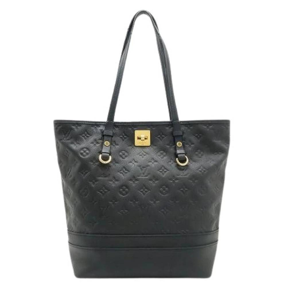 Louis Vuitton Vintage Pre-owned Citadin Monogram Empreinte Tote Bag - Vintage - Dame - Blå - ONE SIZE - Læder