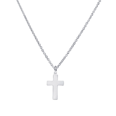 Nordic Spectra - Classic Cross Halsband Vitguld