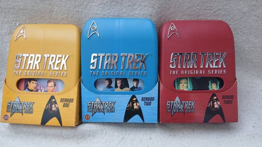 Star Trek The Original Series Säsong 1-3 DVD Box