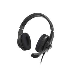 HAMA Headset PC Office Stereo Over-Ear HS-P350 V2 Black