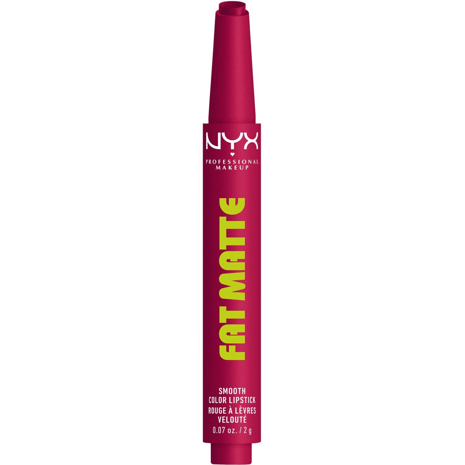 2g, NYX Professional Makeup Fat Matte Slick Click Lip Balm 14 Hibiscus Hug