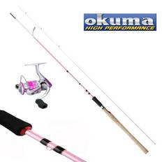 Haspelset Allround - Okuma Pink Pearl Set 7´-25g