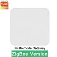 Tuya zigbee smart home gateway wifi bluetooth mesh app fjärrkontroll smart socket switch glödlampor sensorer för alexa google home - Zigbee-version