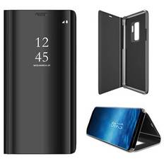 Luksus Mirror View Samsung Galaxy S9+ Flip Cover (Open Box - Bulk) - Sort