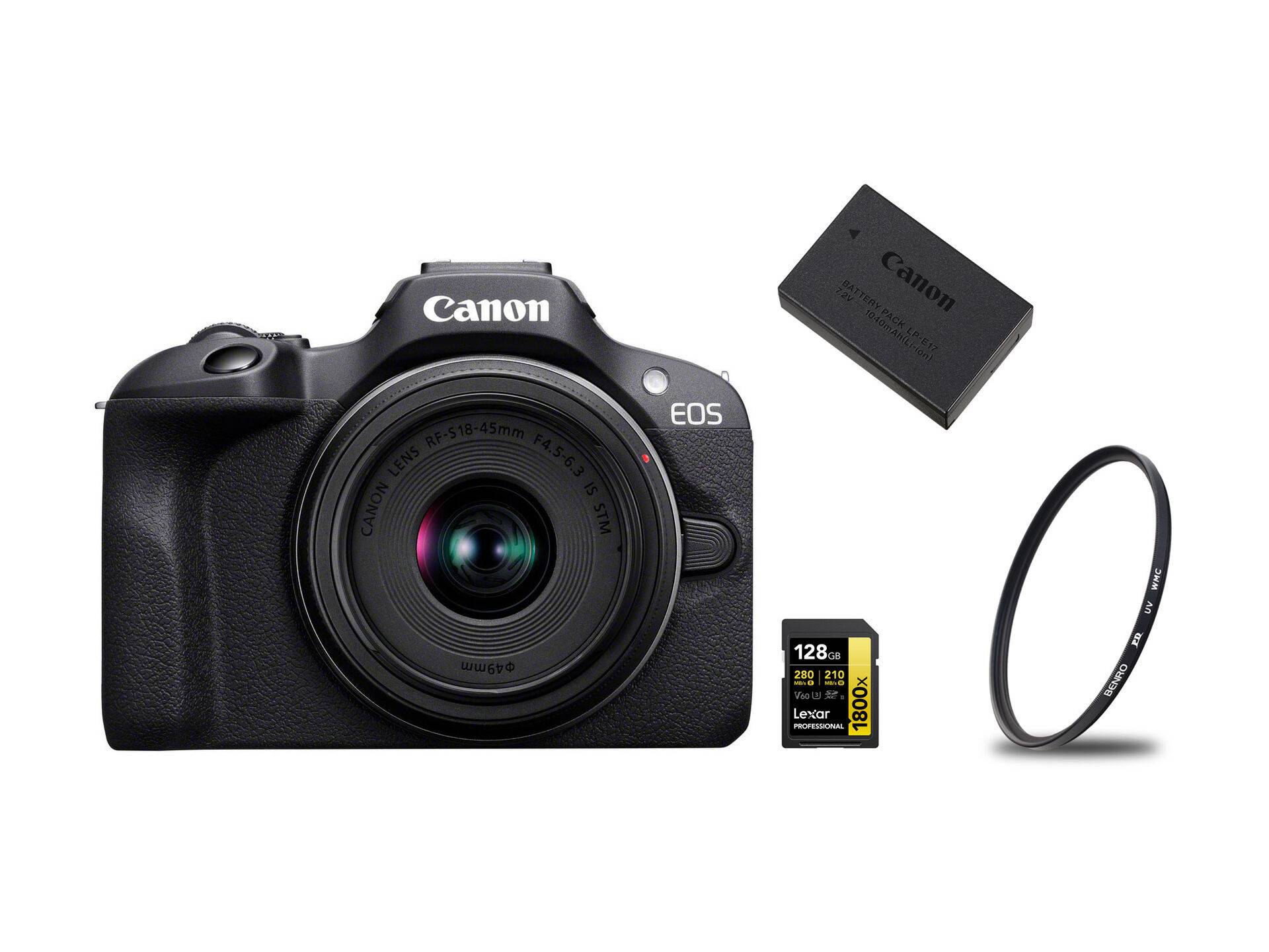EOS R100 + 18-45mm f/4,5-6,3 IS STM Value Kit