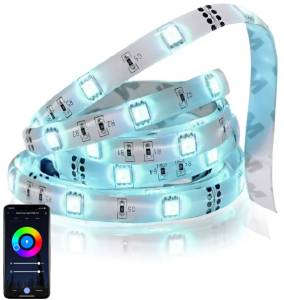 Smart Home WiFi RGB LED-Slinga Förlängning, 1m