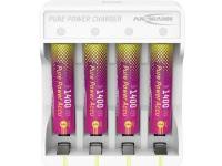 (ComputerSalg) ANSMANN PurePower laddare AAA - set inkl. 4x AAA 1500mAh (1001-0182)