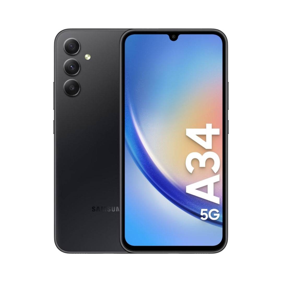 Brugt Samsung Galaxy A34 | 128GB | Sort | Rigtig god stand