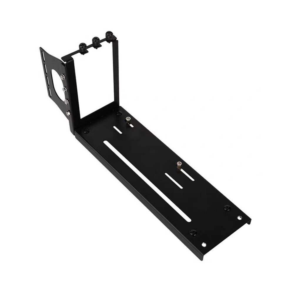 Vertical GPU Mount Bracket 3 Slots Card Holder External EGPU Docking Station Stand PCIe GPU Support Frame Black
