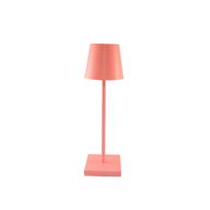 Bordlampe LED m/touch - ledningsfri - mange farver (farve: Pink)