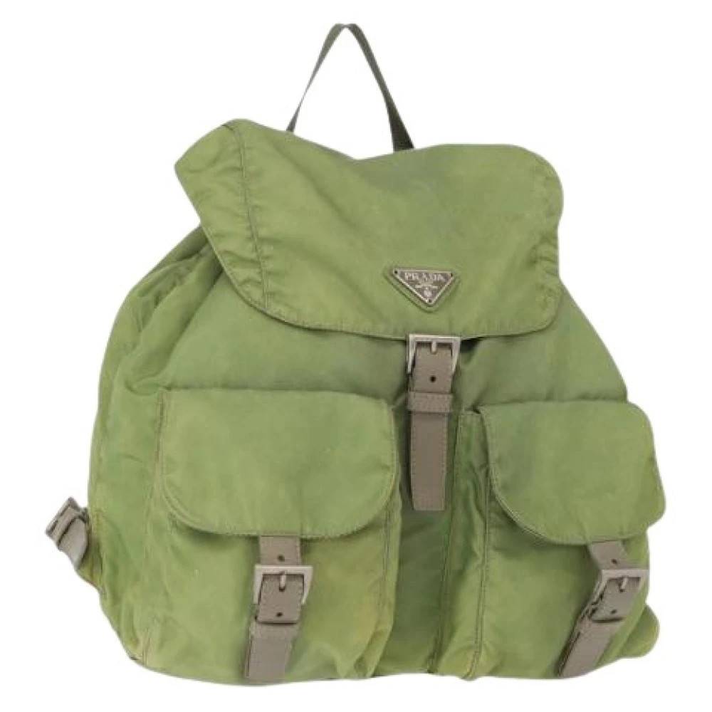 Prada Vintage - Pre-owned Nylon Backpack Vintage - Dam - ONE Size - Nylon