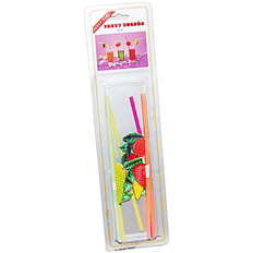 Party Sugrör Frukter 6-Pack 5978