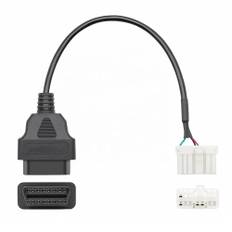 12-pin OBD2-kontakt till 16-pin OBD2 för Tesla Model S/X