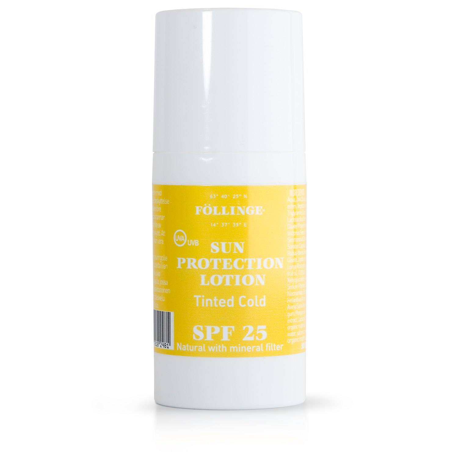 Föllinge Sun Protection Lotion Tinted SPF 25, 30 ml - Cold