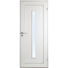 Innerdörr Öland Vit (standard) (NCS S 0502-Y) Klarglas