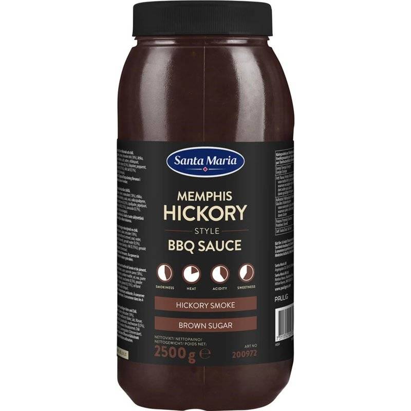 Barbecuesauce Memphis Hickory Santa Maria