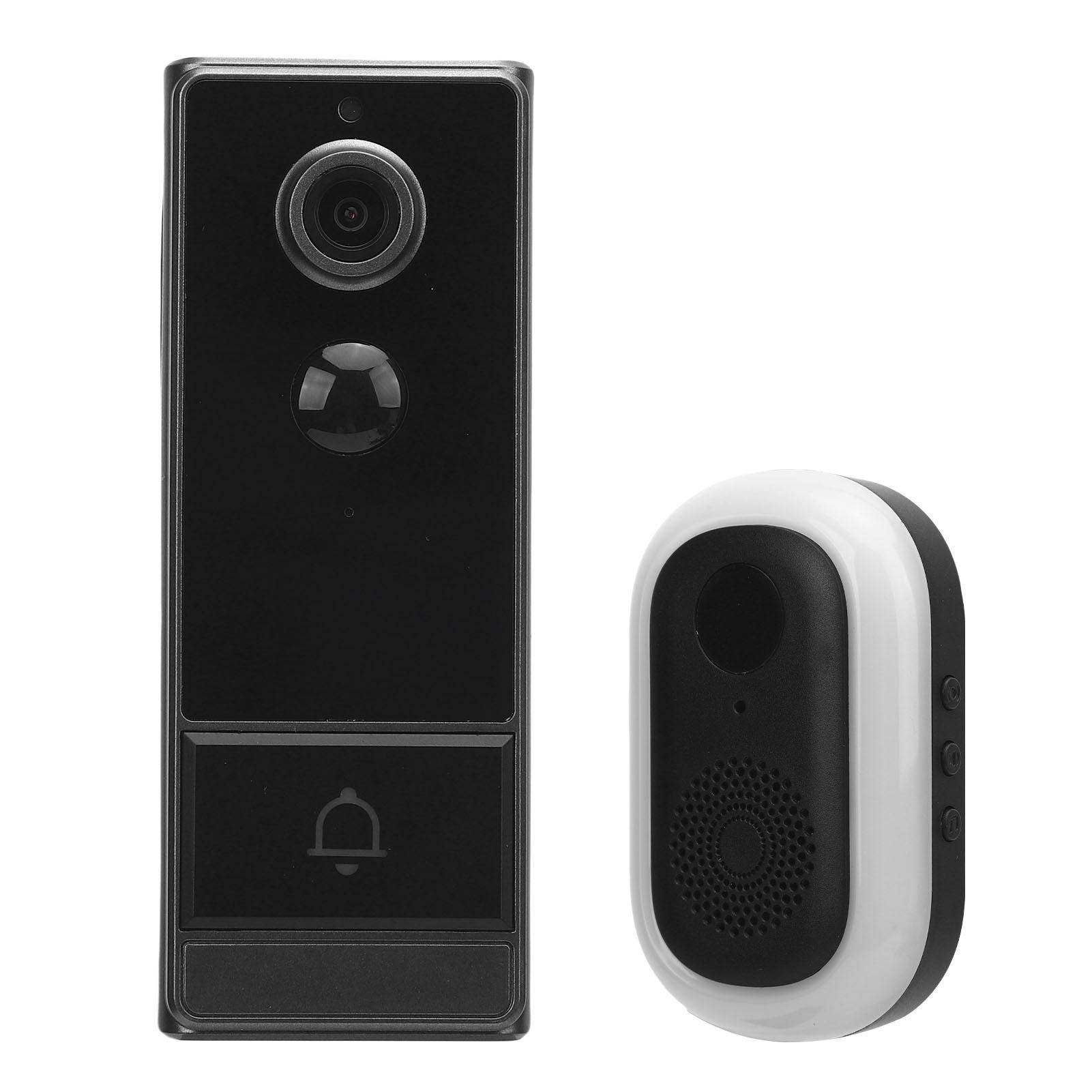Video Doorbell 2.4G WiFi APP Remote Monitoring 2 Way Talk 120 Degree Lens IP67 Smart Video Doorbell