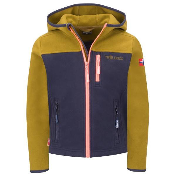 Trollkids Kid's Stavanger Jacket Fleecejacka Barn Storlek 122 Färg färgglad