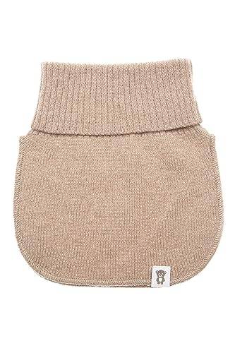 KNITAS Strickschal Schlauchschal aus Wolle für Kinder, Beige, 0-3 Jahre