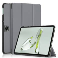 OnePlus Pad Go - Tri-Fold læder cover - Grå