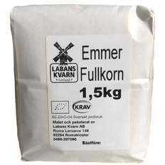 Labans Kvarn Emmer Fullkorn Krav 1,5kg