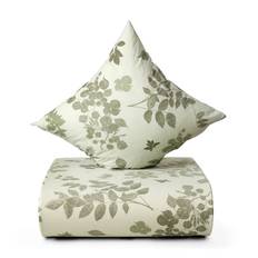 Nordisk Tekstil New Leaves grøn 140x220 cm