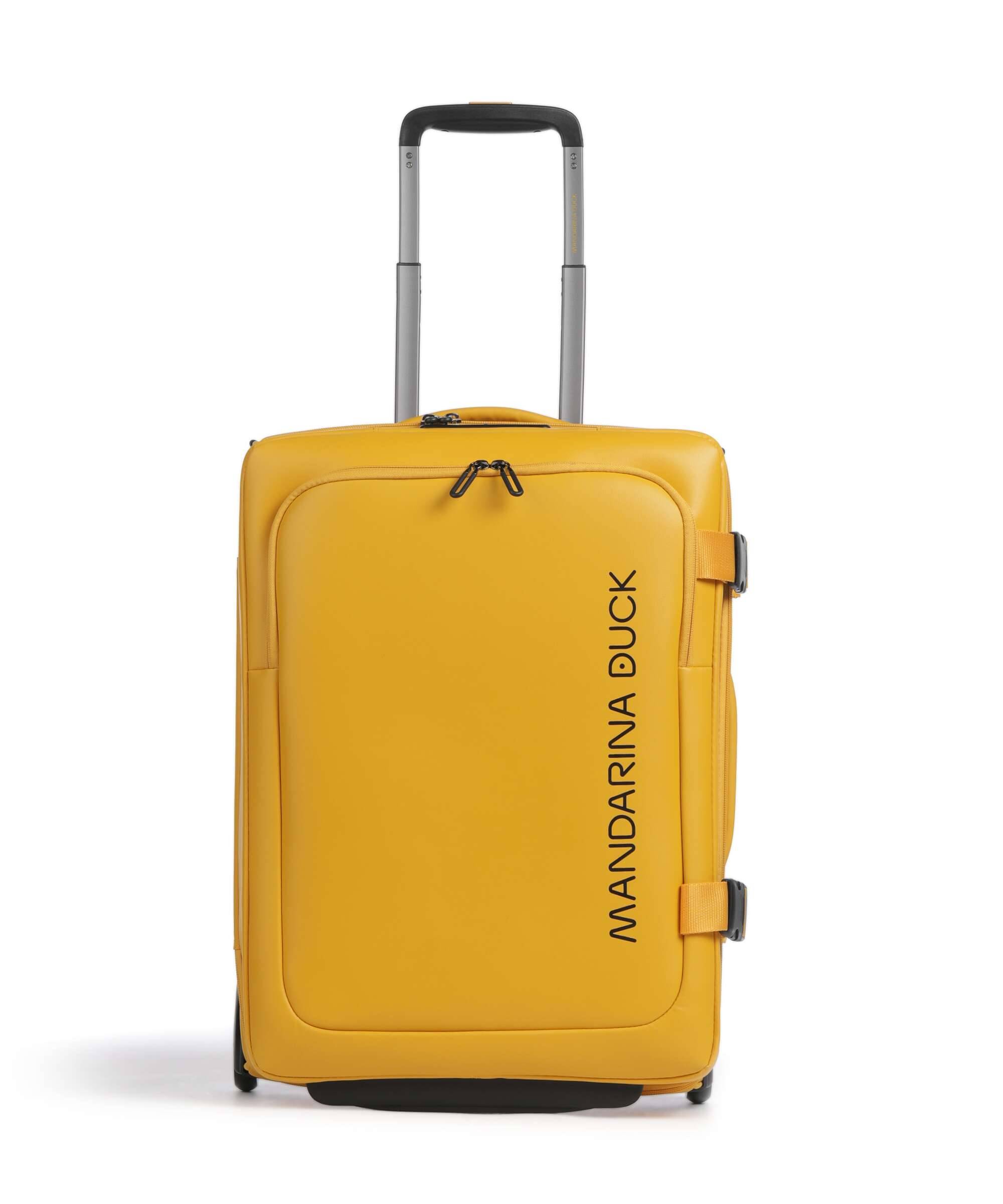 Mandarina Duck Eco Coated - Resväska med 4 hjul | gul | 40x55x20 cm