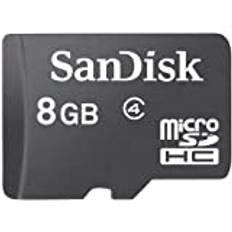 SanDisk 8 GB MicroSDHC endast minneskort (etikett kan ändras) - Standardförpackning