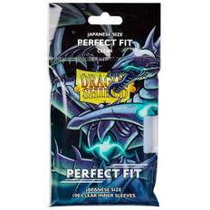 Dragon Shield Deck Protectors - Perfect Fit Clear (Til Small/Japanese kort) - 100 lommer - Dragonshield - Sleeves #AT-13051