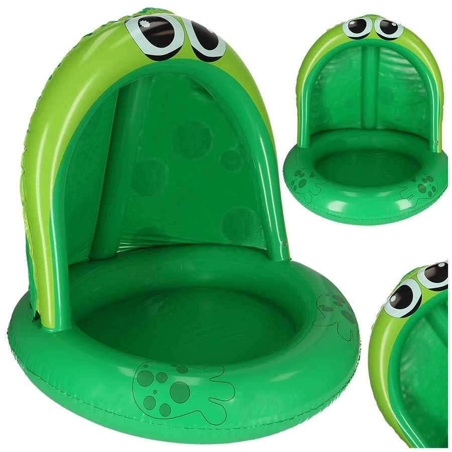 Oppustelig børnepool med frøtag, 95 cm