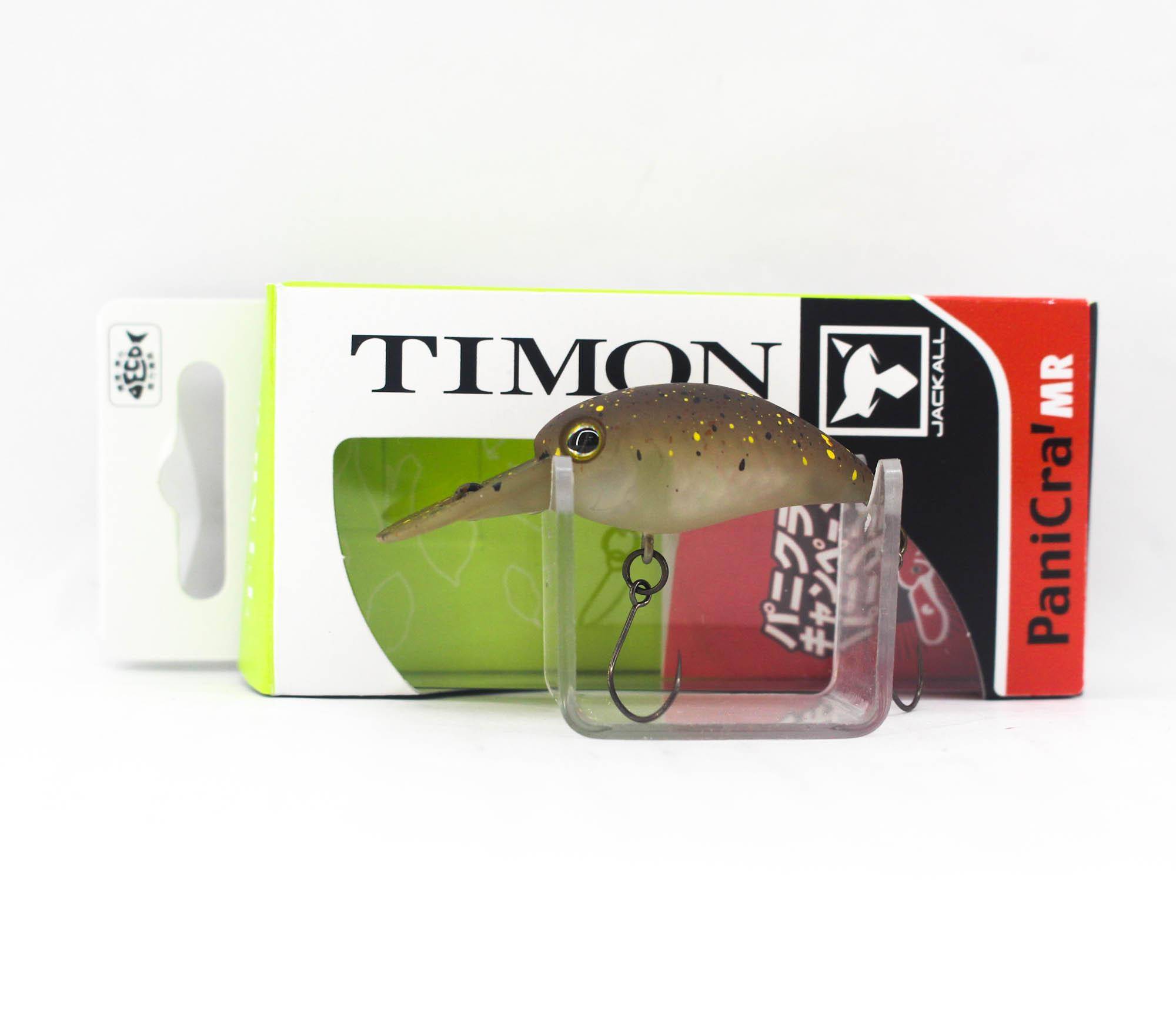 Jackall Timon Panicra MR 32 mm Flytande Bete Endo Glow Pelle Brun (6230)