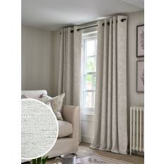 Next Teksturerede Fleck Eyelet Gardiner