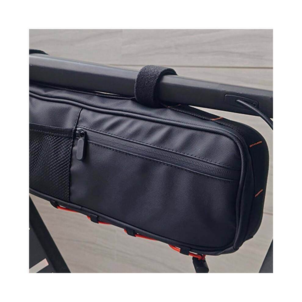 Bike Frame Bag Bicycle Triangle Bag Waterproof Bicycle Under Top Tube Bag Bike Frame Storage Bag for Road Bike Trip A