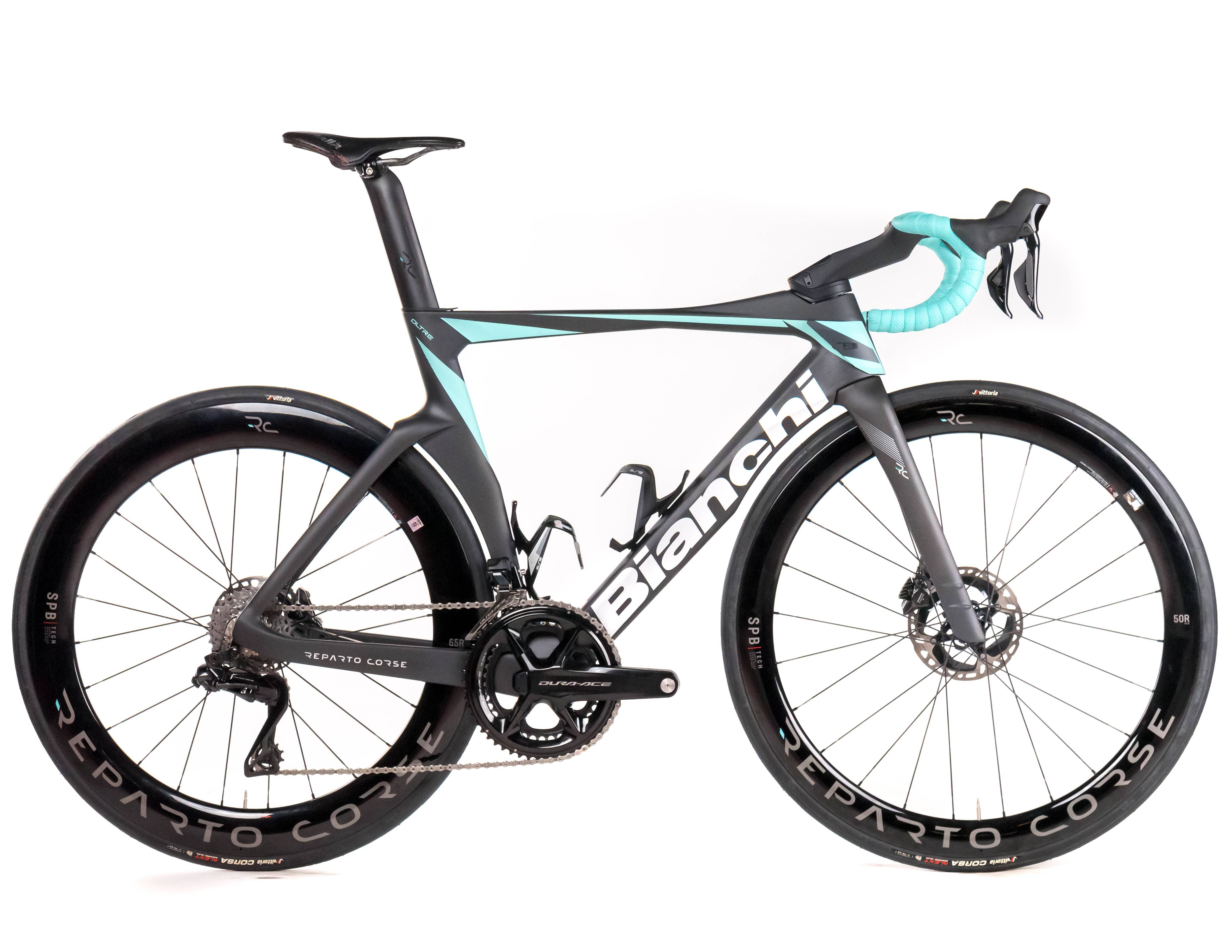 Bianchi Oltre RC 2024 Team Arkéa B&B Hotels size 55 Shimano Dura-Ace Di2 2x12sp - Bikeroom / 55 / celeste-black