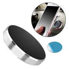 Universal Mobile Holder Magnet Self -adhæsiv bilholder sølv