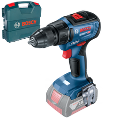 BOSCH GSR 18V-50 (SOLO) Bore-/skruemaskine Li-Ion, 50Nm, brushless + L-Case (Uden batteri og lader)