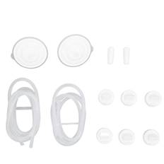 Breastpump Accessories Backflow Protector Silicone Tubes Connectors White Duckbill Valves for