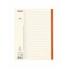 Esselte Pappregister Servo A4 1-20 brun