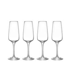 Orrefors - Pulse champagneglas 28 cl 4-pack - Champagneglas