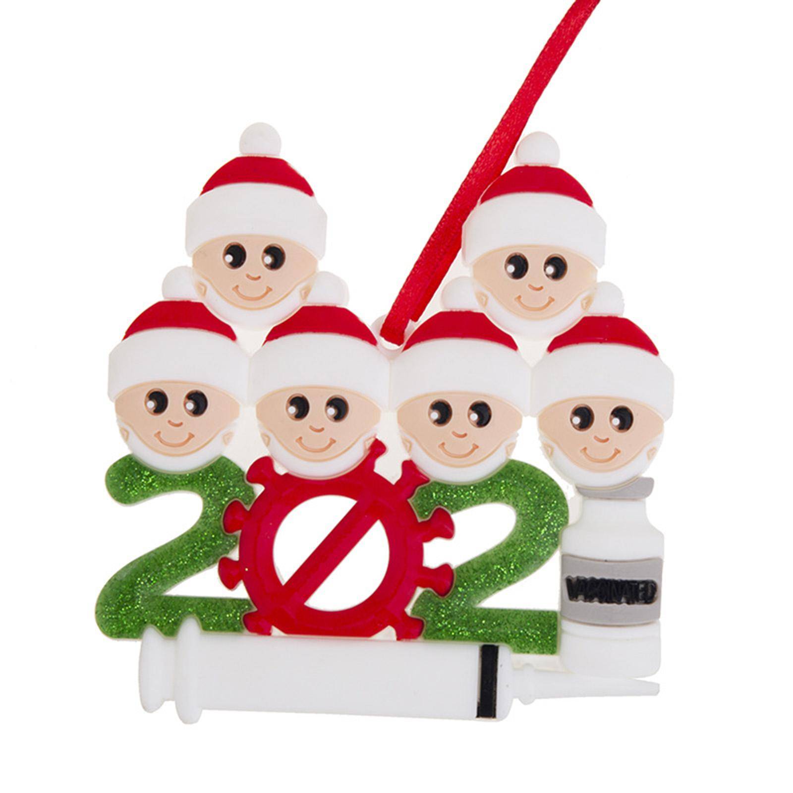 Jul Jultomte Figur Dekoration Jul Hängande Dekorationer Prydnad Docka Leksak Högtid DIY 6 flerfärgad