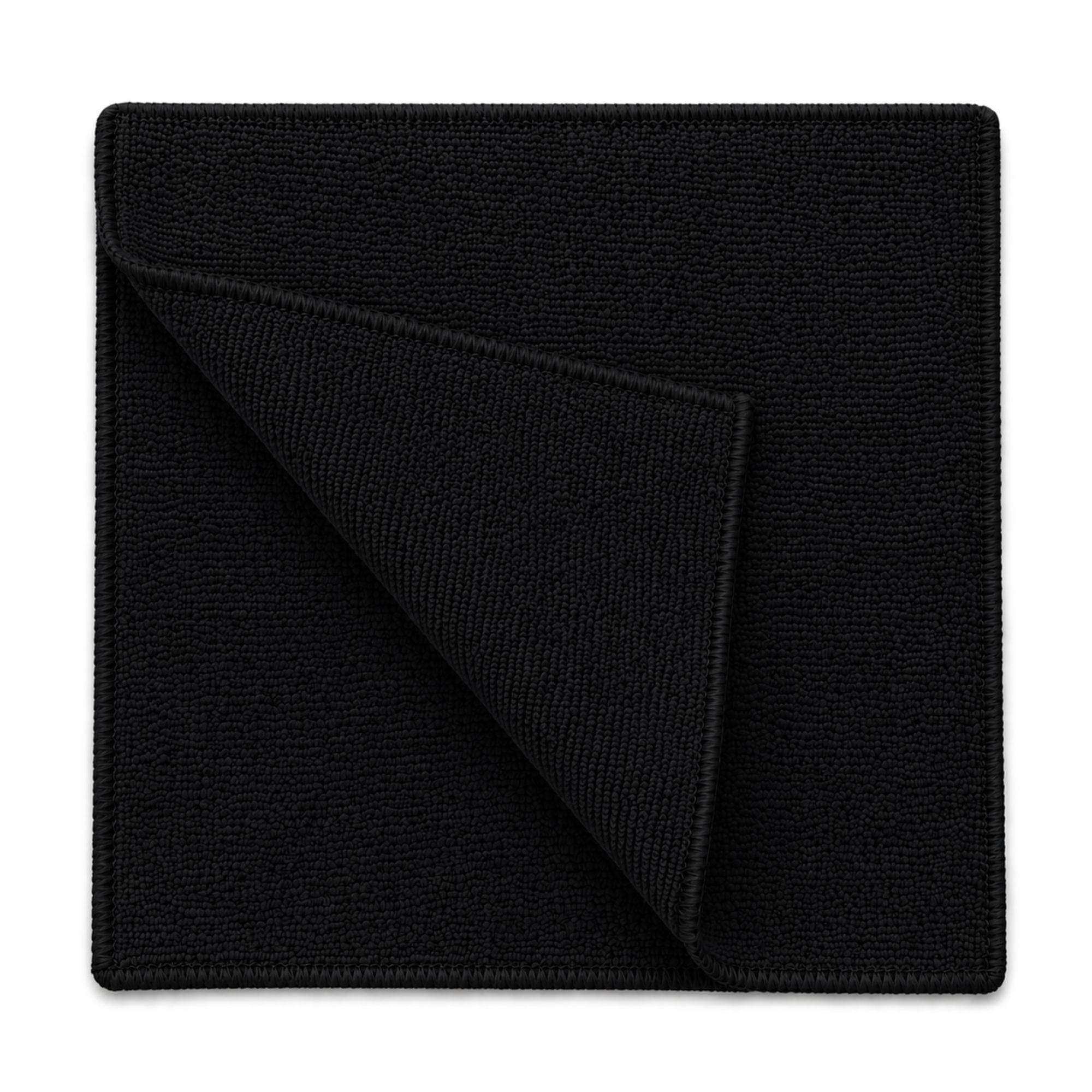 40x40cm mikrofiberklud svart 10 st
