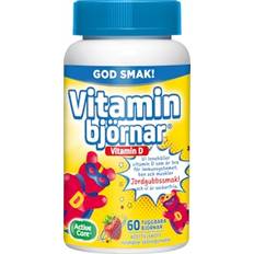 Vitaminbjörnar D-Vitamin Jordgubbssmak 60-p Active Care