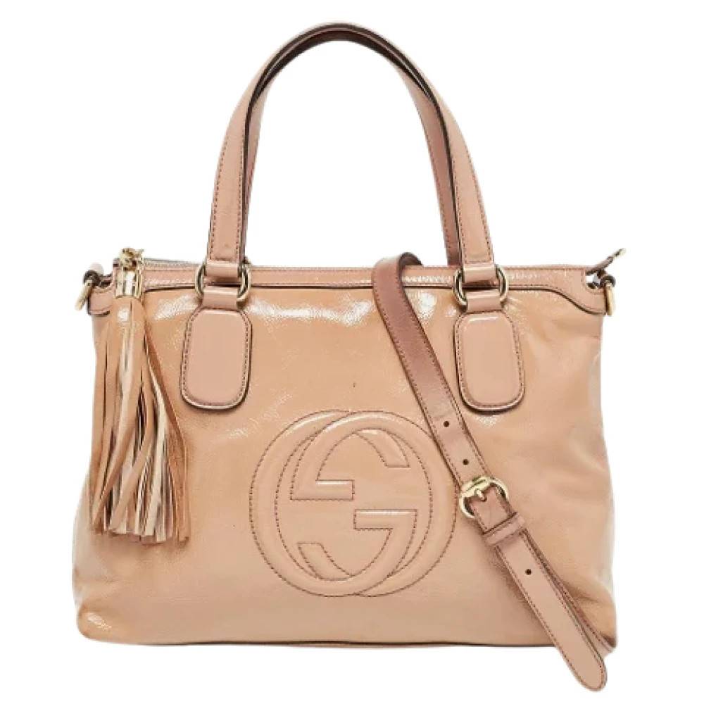 Gucci Vintage - Pre-owned Laeder totevskor Vintage - Dam - ONE Size -