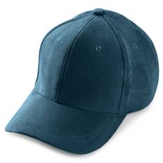 Lacuna | Marineblå Faux Ruskind Baseball Cap