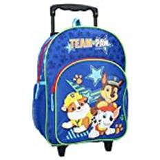 Vadobag Trolley Paw Patrol Rescue Squad, barnryggsäck, resväska, 38 cm, blå, blå